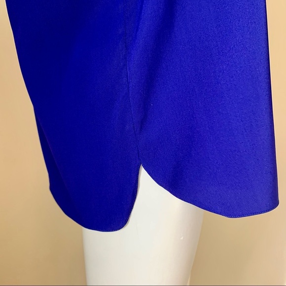 3.1 PHILLIP LIM Silk Round Neck Purple Blouse - Picture 9 of 14